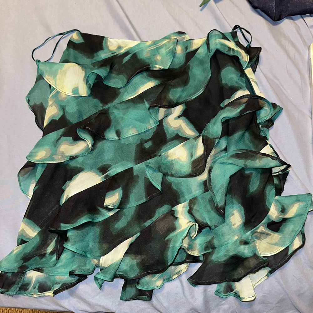 ASOS Green Skirt